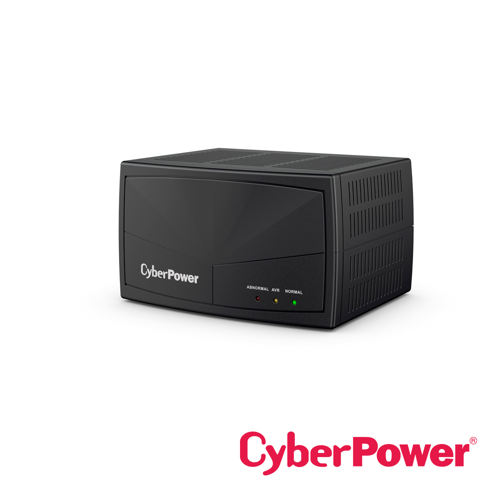[CL1000VR] Regulador de voltaje cyberpower cl1000vr 1000va/500w / voltaje de entrada 82-148vca / voltaje salida 120vca / 6 amp / 4 tomas con supresión de picos.