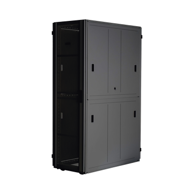 [XGL84212B] Gabinete FlexFusion™ XGL (Light) para Centros de Datos, 42 UR, 800 mm de Ancho, 1070 mm de Profundidad, Fabricado en Acero, Color Negro