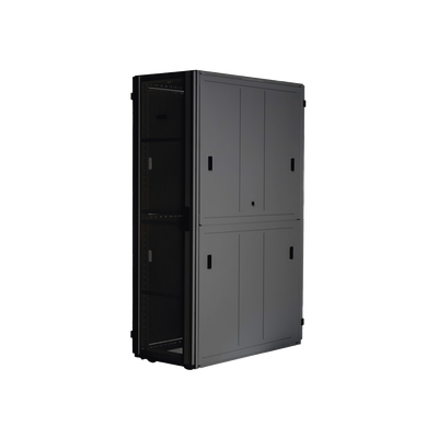[XGL64222B] Gabinete FlexFusion™ XGL (Light) para Centros de Datos, 42 UR, 600 mm de Ancho, 1200 mm de Profundidad, Fabricado en Acero, Color Negro