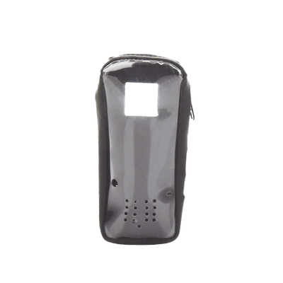 [FSMIC-SAT] Funda de Piel Reforzada, con Frente Transparente para Serie Satelital IC-SAT100.