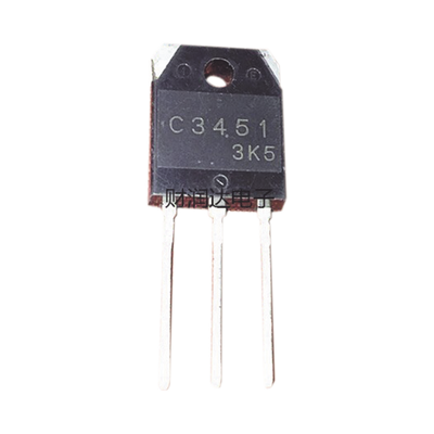[2SC-3451] Transistor de Potencia en Silicio tipo NPN, 500 Vc-b, 15 A. 100 Watt, TO-3PA .