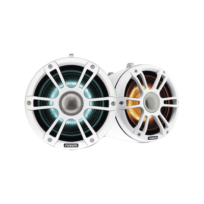 Altavoces marinos de torre serie Signature 3 con iluminación led de 7.7" Fusion 