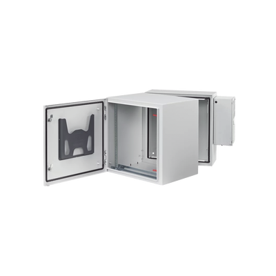 [PTHS242430G4A] Gabinete Industrial ProTek de Puerta Sólida, Protección NEMA Tipo 4/12/4X; IP66; IK10, Abatible, Fabricado en Acero, 12 UR, Color Gris Claro