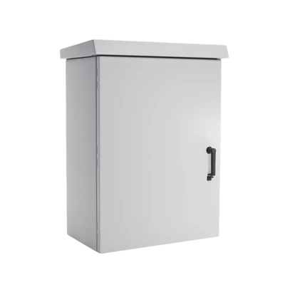 [ECL606050P] Gabinete Para Exterior OSP ComLine, Protección NEMA 4/12/4X/3/3R; IP66, 600 mm de Ancho, 500 mm de Profundidad, 12 UR, De Aluminio, Color Gris Claro