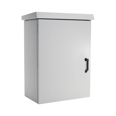 [ECL906050P] Gabinete Para Exterior OSP ComLine, Protección NEMA 4/12/4X/3/3R; IP66, 600 mm de Ancho, 500 mm de Profundidad, 18 UR, De Aluminio, Color Gris Claro