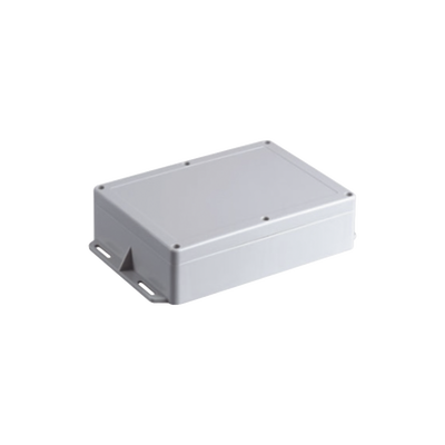 [TXG-01-551] Gabinete Plástico para Exterior (IP65) de 160 x 220 x 100 mm Cierre por Tornillos Metálicos. Tiene Orejas para instalación a muro.