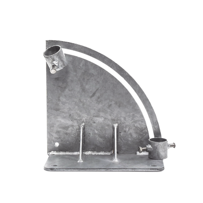 Base para Mástil con Ajuste de Ángulo. Diámetros de Mastil: 1" a 1-3/4" 