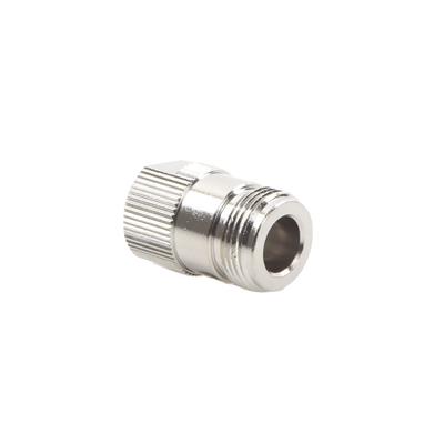 [RFN-1027-B] Conector N Hembra de Anillo Plegable para cable RG-316, Niquel/ Oro/ Teflón.