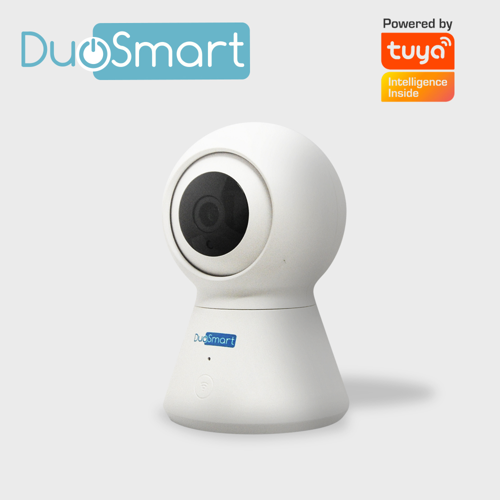 [E20] Camara inteligente con movimiento pt wifi 2.4 ghz duosmart e20 para interior full hd 1080p compatible con app duosmart soporta microsd de hasta 128 gb (no incluida) con audio bidireccional