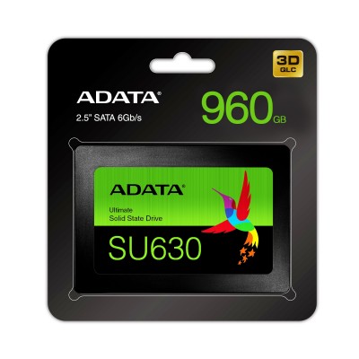 UNIDAD DE ESTADO SÓLIDO SSD INTERNO 960GB ADATA SU630 2.5 SATA3