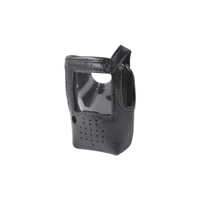 [FSMIC-F52] Funda Reforzada de Piel con Resistentes Correas y Fácil Acceso para Radios IC-F52/62.