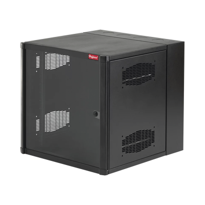 [EWMW362425] Gabinete AccessPlus de Montaje en Pared de 19in, Rieles Numerados y Roscados #10-32, Puerta con Ventana de Seguridad, 600 mm de Ancho, 637 mm de Profundidad, 19 UR, Color Negro