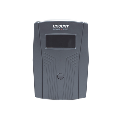 [EPU600LCD] UPS de 600VA/360W / Topología Línea Interactiva / Entrada y Salida 120 Vca / Clavija NEMA 5-15P / 4 Tomas NEMA 5-15R 
