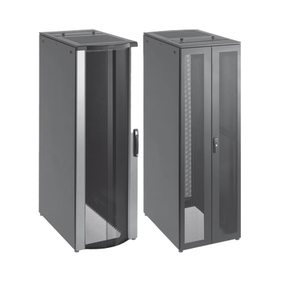 [PSCPC20610B] Gabinete de Telecomunicaciones ProLine FloTek PC, 600 mm de Ancho, 1000 mm de Profundidad, 42 UR, Color Negro