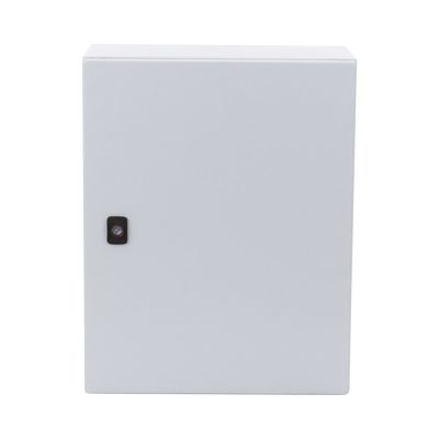 [MAS0504026R5] Gabinete de Uso Exterior NEMA 4/12; IP66; IK10, 500 x 400 x 260 mm, De Acero, Color Gris Claro