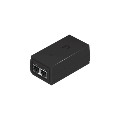 [POE-24-12W] Adaptador PoE Ubiquiti de 24 VDC, 0.5 A, compatible con airGateway