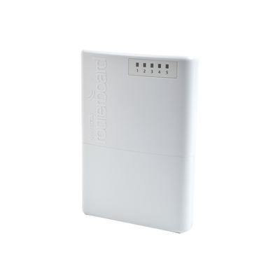 [RB750P-PBR2] (PowerBox) RouterBoard, 5 Puertos Fast Ethernet con PoE Pasivo, para exterior