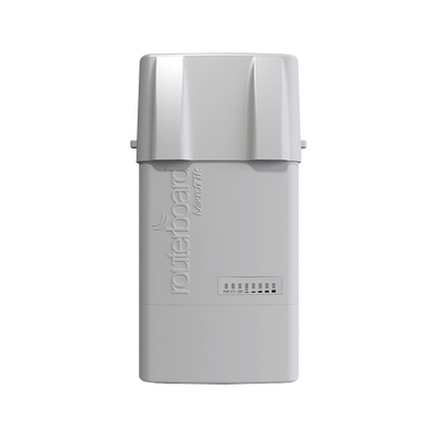 [RB912UAG-6HPND-OUT] (BaseBox 6) Punto de Acceso y Cliente Conectorizado en 6 GHz, Cuenta con una Ranura miniPCIe para una tarjeta Inalámbrica Extra