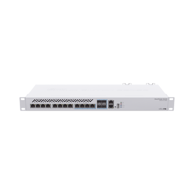 [CRS312-4C+8XG-RM] (CRS312-4C+8XG-RM) Cloud Router Switch 8 Puertos 10G RJ45, 4 compartidos RJ45/SFP+