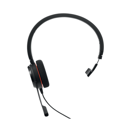 [EVOLVE-20-MONO-MS] Jabra Evolve 20 Mono con conexión USB, micrófono con cancelación de ruido de última generación, configuración Plug and Play, Certificación Microsoft Teams (4993-823-109) 