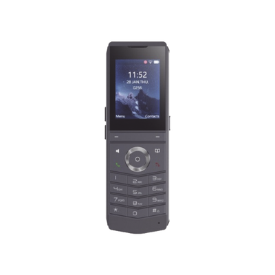 [W611W] W611W es un teléfono IP Wi-Fi portátil, Resistente, Moderno diseñado para aplicaciones de comunicación móvil. 