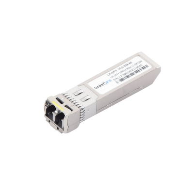 [LP-SFP-10G-SM-80] Transceptor Óptico SFP+ (Mini-Gbic) / Monomodo 1550 nm / 10 Gbps / 10GBASE-ZR / Conectores LC/UPC Dúplex / DDM / Hasta 80 km