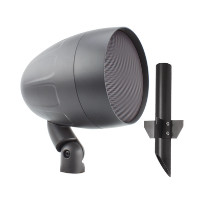 [AS-3T] exterior | altavoz de 2 vías | Acoustiscape 8in | 64 Watts | 8 ohms| 70V/100V | Switchable | incluye estaca