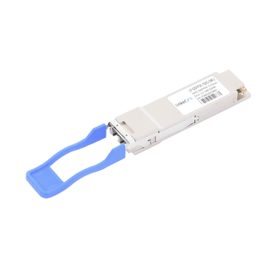 [LP-QSFP28-100G-SM-2] Transceptor Óptico QSFP28 (Mini-Gbic) / Monomodo 1310 nm / 100 Gbps / 100GBASE-LR4 / Conectores LC/UPC Dúplex / DDM / Hasta 2 km