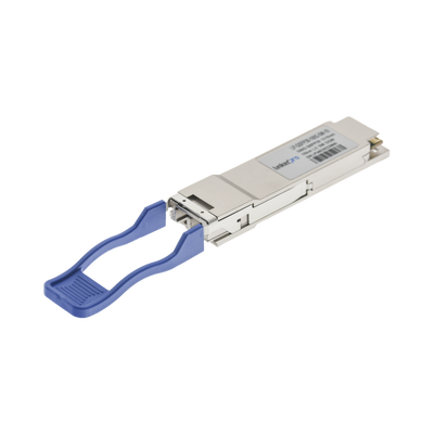 [LP-QSFP28-100G-SM-10] Transceptor Óptico QSFP28 (Mini-Gbic) / Monomodo 1310 nm / 100 Gbps / 100GBASE-LR4 / Conectores LC/UPC Dúplex / DDM / Hasta 10 km