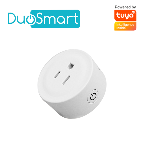 Contacto electrico de sobreponer wifi duosmart b30 funcion on/off wifi 2.4 ghz compatible con app duosmart con función con consumo de energia