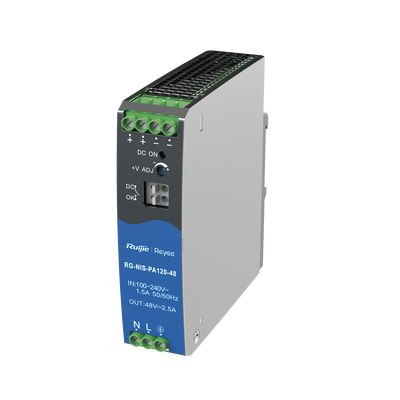 [RG-NIS-PA120-48] Fuente de Alimentación AC/DC 120W DIN-RAIL para Switch Industrial