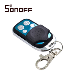 [RF REMOTE 433 MHz] Control remoto rf sonoff remote 433 4 botones tapa deslizable bateria 27a frecuencia 433.92 mhz codigo fijo