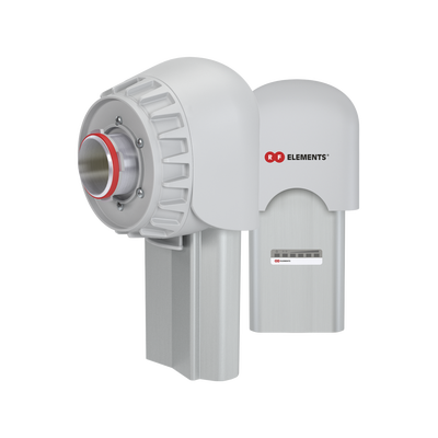 Adaptador TwistPort sin perdidas para ROCKETM5 con blindaje de aluminio para disminuir interferencia, 5180-6400 MHz, listo para antena simetrica 