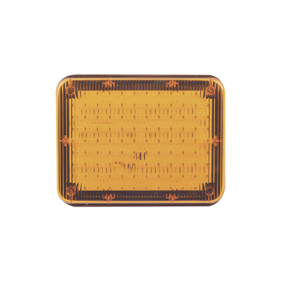 Luz de Advertencia de 9X7", Color Ámbar, Ideal para Ambulancias