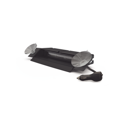 Luz Direccional de Visera, Dual color, Rojo/Azul con enchufe para automóvil 