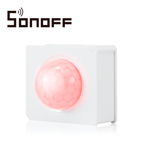 [SONOFF PIR3] Sensor de movimiento sonoff pir3 rf 433 para uso con dispositivo sonoff rf bridge433 para programar escenas en la app ewelink