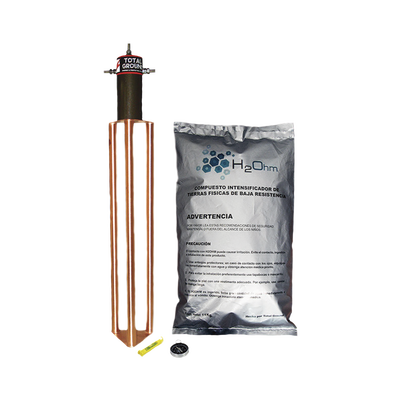 [TG-45AB] Electrodo para corriente máxima de 45 Amp. con Filtro y Compuesto H2Ohm.