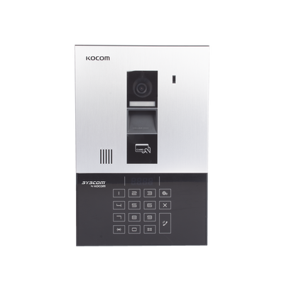 [KLP-C420R] Sistema Multiapartamento Touch, Hasta 450 Apartamentos, 300 Metros, Apertura con tarjeta