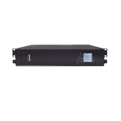 [EPU1000RTOL2U] UPS de 1000VA/900W / Topología On-Line Doble Conversión / Entrada y Salida de 120 Vca / Clavija de Entrada NEMA 5-15P / Pantalla LCD Configurable /Formato Rack/Torre