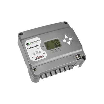 Controlador de Carga Solar EcoBoost MPPT 40A con Pantalla.