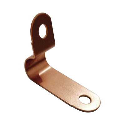 [LP-A-BAJA] Abrazadera de Cobre para Sujeción de Bajada en Pared