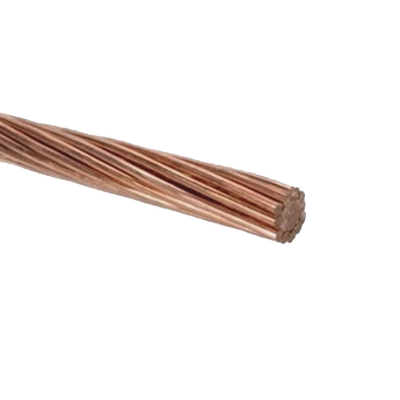 100 m / 1/0 AWG / Cable Eléctrico / Cobre Desnudo / Semiduro 7 Hilos 