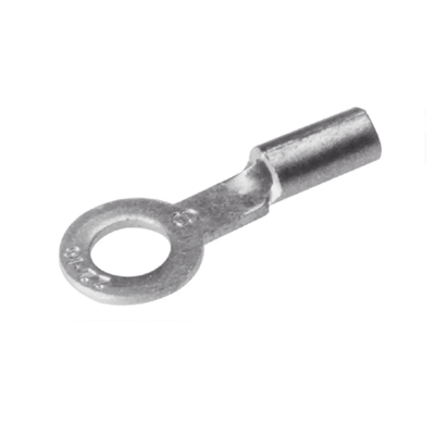 [HUB-T10-14] Zapata Terminal de Ojillo BURNDY para Tornillo de 1/4" (6 mm) y Calibre 12-10 AWG.