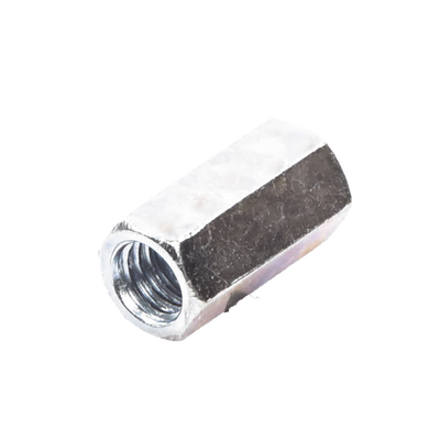 [ANC-CH38100] Cople hexagonal roscado cuerda máquina galvanizado d 9.5 mm (3/8")