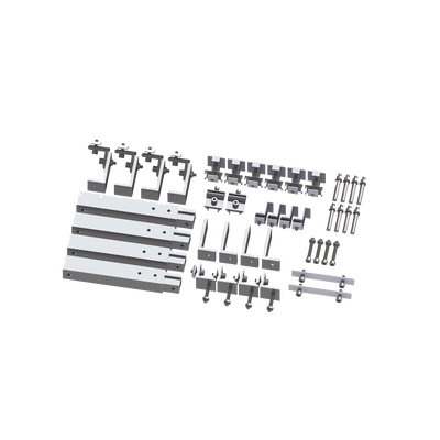[EPL-AMO01-1X4ST] Caja de accesorios de aluminio  anodizado para montaje VEKTOR8R , arreglo 1X4 para techo