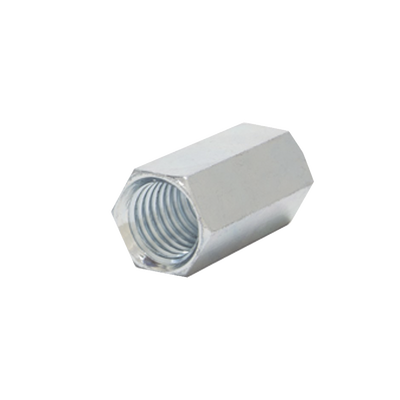 [ANC-CH12114] Cople hexagonal roscado cuerda maquina galvanizado de  12.7 mm (1/2").