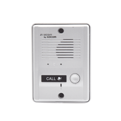 [MS-2D] Frente de calle metálico para audio porteros