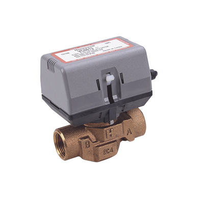 [VC4011AK1000T] Válvula 3/4 De 2 Vías Conexión de rosca BSPT Con Actuador 40011 A 120V, On/off