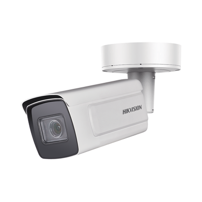 [IDS-2CD7A46G0/P-IZHS(C)] (Reconocimiento de Marca, Modelo, Color, Placa) Bala IP 4 Megapixel / Lente Mot. 2.8 a 12 mm / ANPR / Reconocimiento y Captura de Placas Vehiculares / WDR 140 dB / IP67 / IK10 / 50 mts IR EXIR / Micro SD