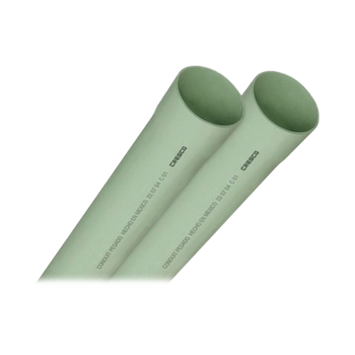 Tubo PVC Conduit pesado de 4" (100 mm) de 3mts 